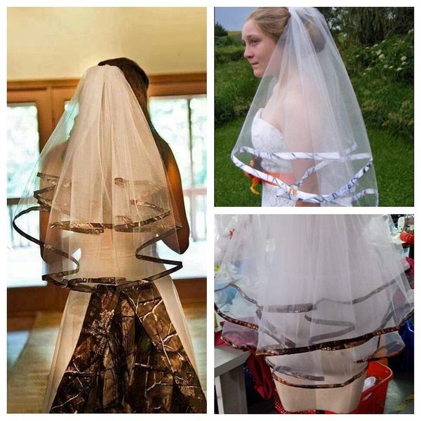 bridal veils 2021 white camo edge veil elbow with comb camouflage for wedding accessories real pos, Black
bridal veils 2021 white camo edge veil elbow with comb camouflage for wedding accessories real pos, Black