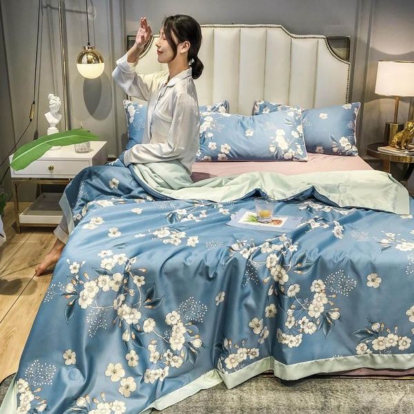 comforters & sets 1pcs summer silk quilt blanket for bed luxury air conditioning comforter single twin throw bedspread coverlet queen king
comforters & sets 1pcs summer silk quilt blanket for bed luxury air conditioning comforter single twin throw bedspread coverlet queen king