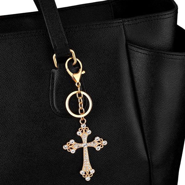 keychains big cross charms accessories for women men crystal gold filled key chain rings pendant jewelry gift kcha01, Silver
keychains big cross charms accessories for women men crystal gold filled key chain rings pendant jewelry gift kcha01, Silver