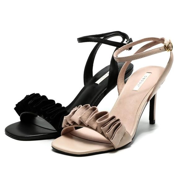 dress shoes high heel sandal for women female shoe buckle strap 2021 summer high-heeled stiletto girls comfort real fashion beige basic soli, Black
dress shoes high heel sandal for women female shoe buckle strap 2021 summer high-heeled stiletto girls comfort real fashion beige basic soli, Black