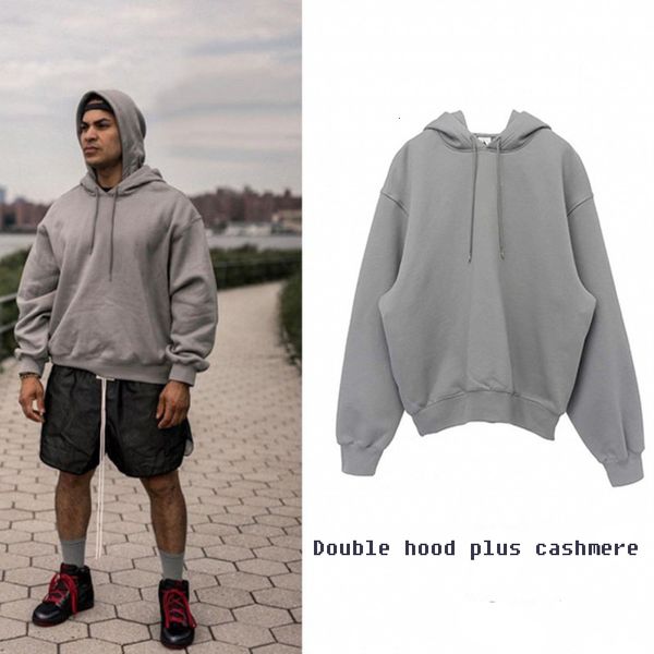 2021 new hoodie double hooded plus veet loose fit hip hop woman fashion trend women's brand men's clothing 2bgb, Black
2021 new hoodie double hooded plus veet loose fit hip hop woman fashion trend women's brand men's clothing 2bgb, Black