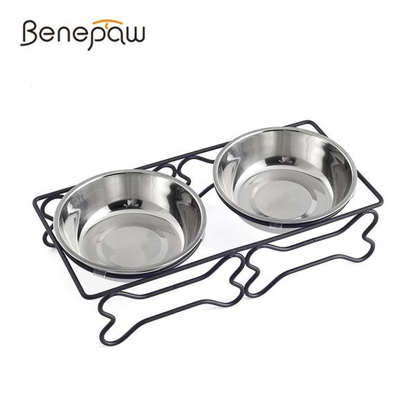 dog bowls & feeders benepaw quality bone style raised pet feeder for small medium large stainless steel iron stand cat puppy water
dog bowls & feeders benepaw quality bone style raised pet feeder for small medium large stainless steel iron stand cat puppy water