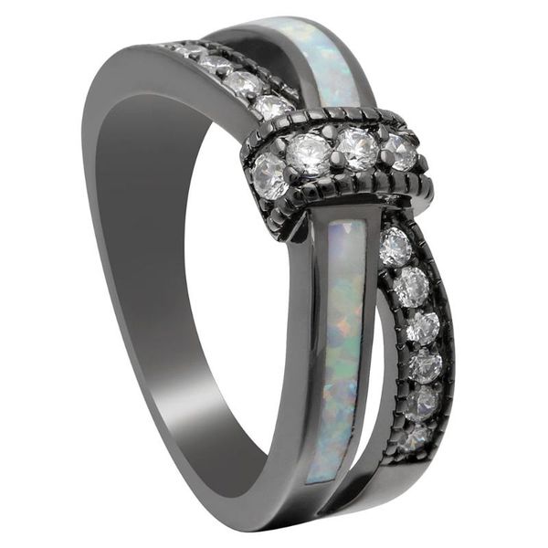 wedding rings hainon mystic rainbow white fire opal for women black gold filled party finger ring elegant vintage jewelry christmas gift, Slivery;golden
wedding rings hainon mystic rainbow white fire opal for women black gold filled party finger ring elegant vintage jewelry christmas gift, Slivery;golden