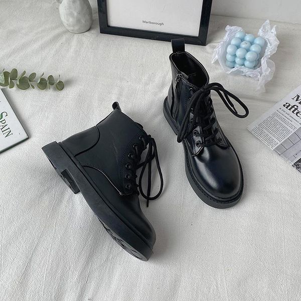 boots shoes lolita luxury designer boots-women flat heel lace up round toe fashion 2021 rock ladies low ankle autumn summer basi, Black
boots shoes lolita luxury designer boots-women flat heel lace up round toe fashion 2021 rock ladies low ankle autumn summer basi, Black