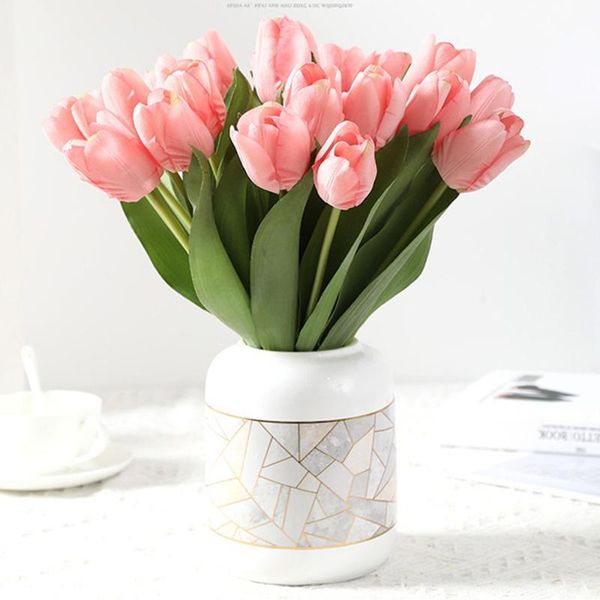 decorative flowers & wreaths 1pcs tulip artificial flower for home party wedding decorations fake tulips mother's day real touch
decorative flowers & wreaths 1pcs tulip artificial flower for home party wedding decorations fake tulips mother's day real touch