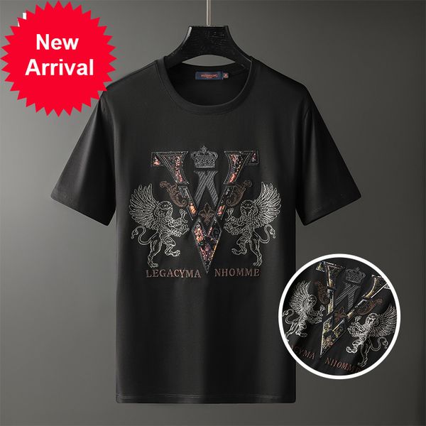 2021 embroidered t-shirt men's fashionable clothes streetwear mercerized cotton short male shirt uxkn, White;black
2021 embroidered t-shirt men's fashionable clothes streetwear mercerized cotton short male shirt uxkn, White;black