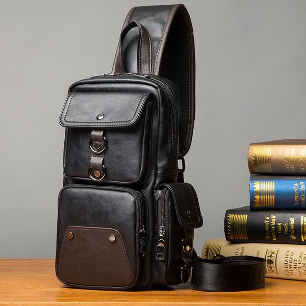 waist bags vintage men's fashion crossbody bag theftproof leather chest men shoulder multifunction pack
waist bags vintage men's fashion crossbody bag theftproof leather chest men shoulder multifunction pack