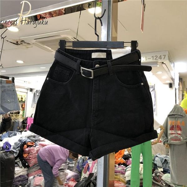 summer denim high waist casual women shorts jeans fashion s 2xl dropshipping, White;black
summer denim high waist casual women shorts jeans fashion s 2xl dropshipping, White;black