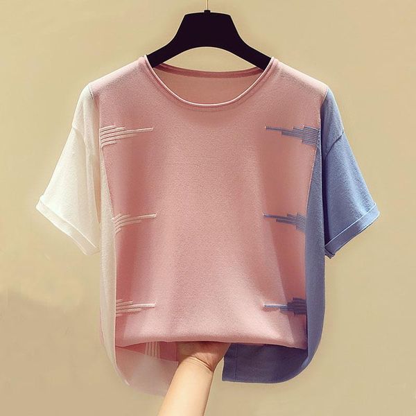 women's blouses & shirts blusas femininas elegante 2021 spliced short solid womens ladies and korean clothing 0619, White
women's blouses & shirts blusas femininas elegante 2021 spliced short solid womens ladies and korean clothing 0619, White