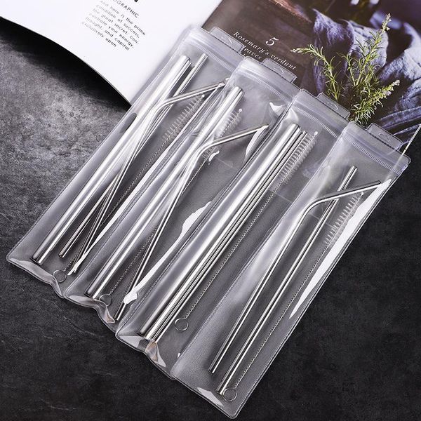 drinking straws reusable metal 3pcs set 304 stainless steel sturdy bent straight drinks straw with brush wholesale
drinking straws reusable metal 3pcs set 304 stainless steel sturdy bent straight drinks straw with brush wholesale