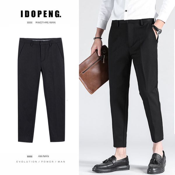 2021 new spring and autumn suit men's slim fashion solid color business casual men social mens pants 28-38 5ipl, Black
2021 new spring and autumn suit men's slim fashion solid color business casual men social mens pants 28-38 5ipl, Black