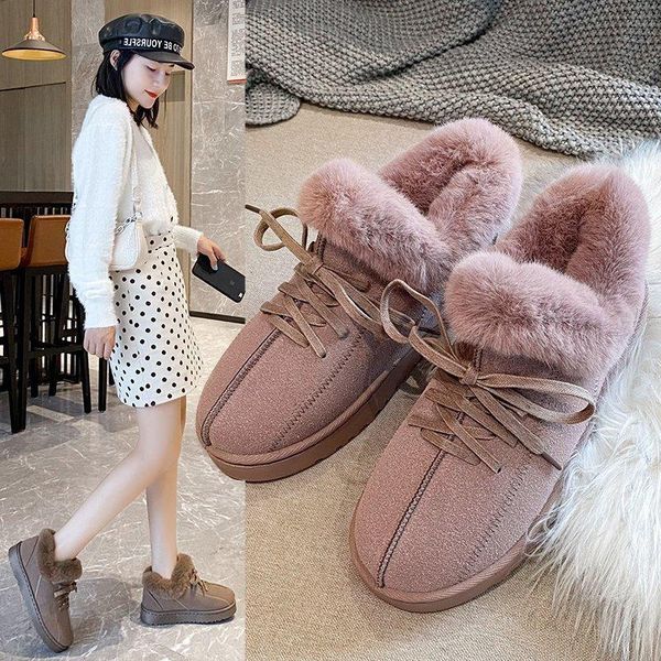 boots snow women's winter thick-soled cotton bread shoes short tube plus velvet warm fashion all-match, Black
boots snow women's winter thick-soled cotton bread shoes short tube plus velvet warm fashion all-match, Black