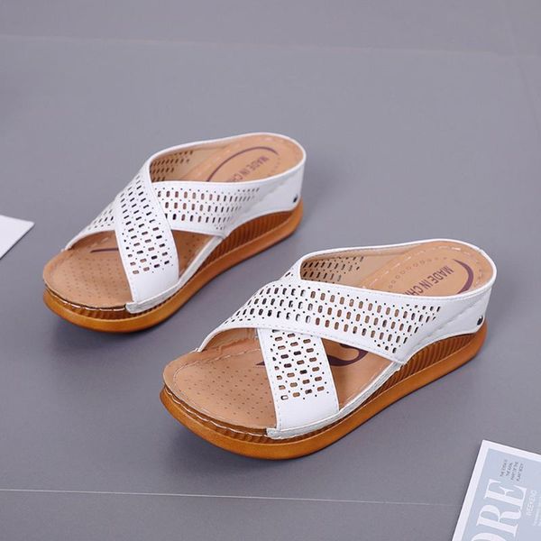 slippers summer women's fashion casual slip on high heels wedges platform thick platforms hollow out shoes outdoor peep toe, Black
slippers summer women's fashion casual slip on high heels wedges platform thick platforms hollow out shoes outdoor peep toe, Black