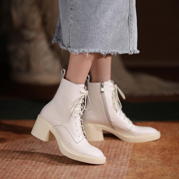 boots 2021 genuine leather motorcycle women shoes platform autumn winter ladies fashion 6cm high heels ankle, Black
boots 2021 genuine leather motorcycle women shoes platform autumn winter ladies fashion 6cm high heels ankle, Black