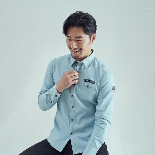 fashion men wash denim shirt spring autumn long sleeves shirt casual slim denim slim fit men clothing xxxl1, White;black
fashion men wash denim shirt spring autumn long sleeves shirt casual slim denim slim fit men clothing xxxl1, White;black