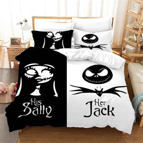 halloween gift bedding set the nightmare before christmas jack terror series duvet cover 2/3 piece microfiber home bed linen set c0223
halloween gift bedding set the nightmare before christmas jack terror series duvet cover 2/3 piece microfiber home bed linen set c0223