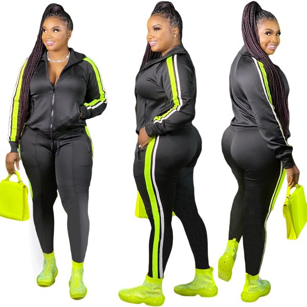 striped patchwork two piece set long sleeve womens set jackets and jogger pants suit tracksuit fitness fashion outfit, White
striped patchwork two piece set long sleeve womens set jackets and jogger pants suit tracksuit fitness fashion outfit, White