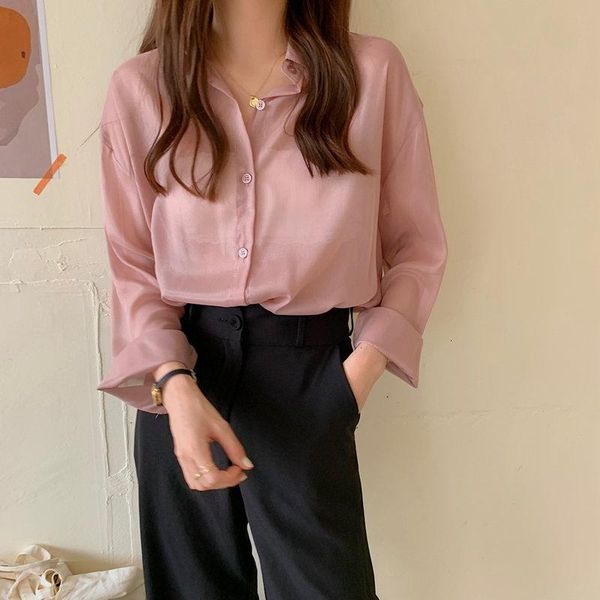 hzirip lapel casual basic sunscreen versatile shirts summer 2021 new chic loose thin solid streetwear all match stylish blouses, White
hzirip lapel casual basic sunscreen versatile shirts summer 2021 new chic loose thin solid streetwear all match stylish blouses, White