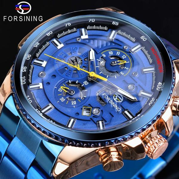 wristwatches forsining men's business mechanical automatic watch multi-functional steel, Slivery;brown
wristwatches forsining men's business mechanical automatic watch multi-functional steel, Slivery;brown