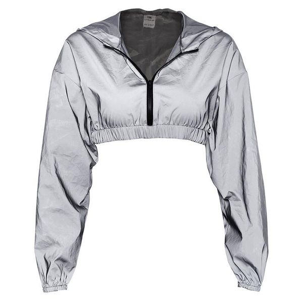 two piece dress brand women reflective tracksuit crop long sleeve hooded short skirt bodycon sport gym zipper set, White
two piece dress brand women reflective tracksuit crop long sleeve hooded short skirt bodycon sport gym zipper set, White