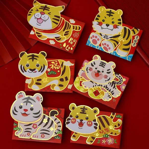 gift wrap 6pcs 2022 chinese red envelope tiger year packetenvelope
gift wrap 6pcs 2022 chinese red envelope tiger year packetenvelope