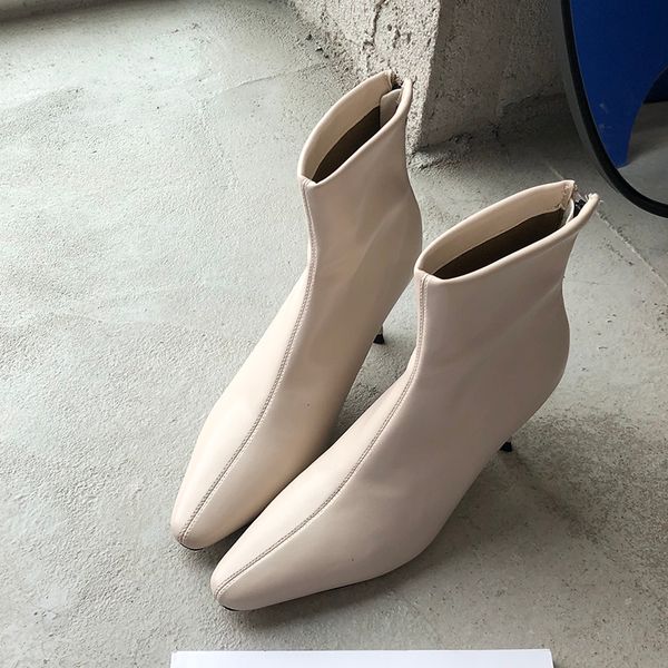 fashion women autumn ankle high heel 2021 new design pointed toe black blue ladies shoes pumps boots 7b7u
fashion women autumn ankle high heel 2021 new design pointed toe black blue ladies shoes pumps boots 7b7u