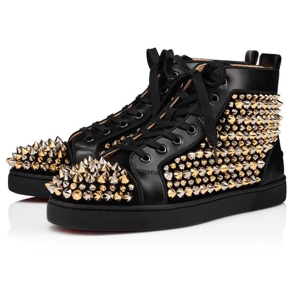 designer elegant black genuine l eather with mix studs roc sneakers red bottom spikes casual walking cool wedding party shoes
designer elegant black genuine l eather with mix studs roc sneakers red bottom spikes casual walking cool wedding party shoes