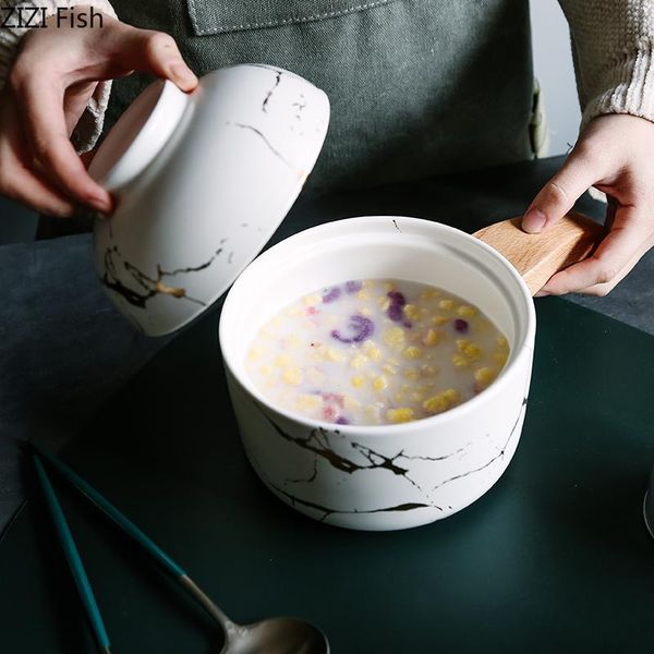 bowls nordic imitation marble ceramics instant noodle bowl with wooden handle cover a creative household cutlery two-piece set
bowls nordic imitation marble ceramics instant noodle bowl with wooden handle cover a creative household cutlery two-piece set