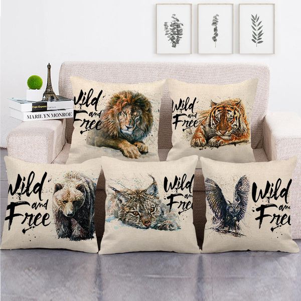 45cm*45cm wild and beast animal throw cushion cover linen/cotton sofa pillow cover decorative pillow case
45cm*45cm wild and beast animal throw cushion cover linen/cotton sofa pillow cover decorative pillow case