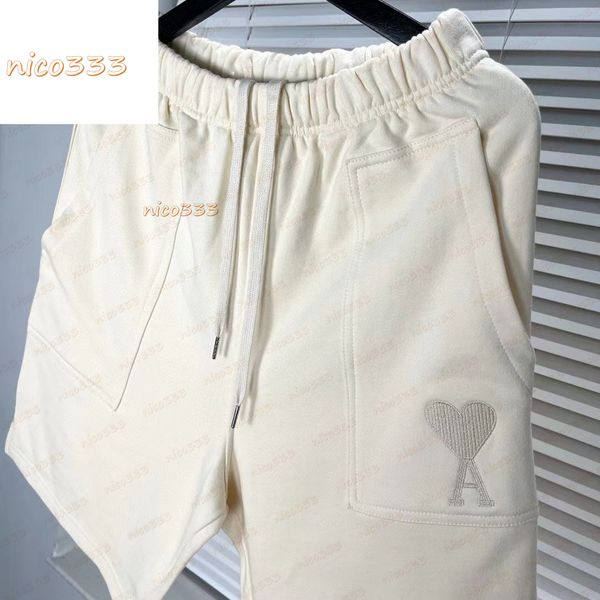 21ss french wear big love peach heart a letter shorts embroidered sports casual men and women the same five-point pants, White;black
21ss french wear big love peach heart a letter shorts embroidered sports casual men and women the same five-point pants, White;black