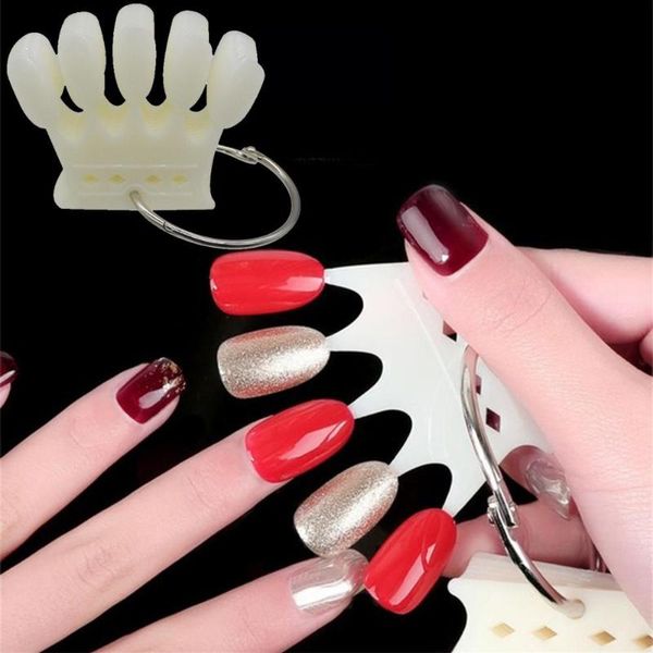 nail art kits 10pcs crown shapes color cards plate false tips practice stand organizer
nail art kits 10pcs crown shapes color cards plate false tips practice stand organizer