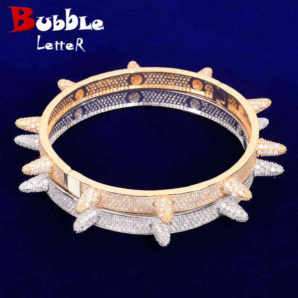 gold color rivet spiked bangle copper material full zircon men's hip hop bracelet rock punk jewelry, Golden;silver
gold color rivet spiked bangle copper material full zircon men's hip hop bracelet rock punk jewelry, Golden;silver