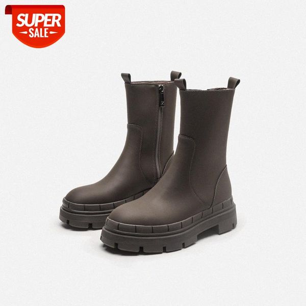 autumn army green short boots thick soled martin women's side zipper knight chelsea mid calf #yo2y, Black
autumn army green short boots thick soled martin women's side zipper knight chelsea mid calf #yo2y, Black