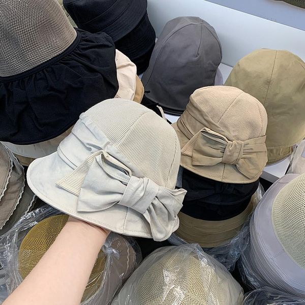wide brim hats 202107-shenjing autumn japan style knitted fabric stitching bowknot lady bucket cap women leisure hat, Blue;gray
wide brim hats 202107-shenjing autumn japan style knitted fabric stitching bowknot lady bucket cap women leisure hat, Blue;gray