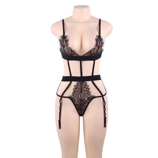 bras sets lace hollow out bodysuit lingerie plus size teddy backless body encaje mujer eye mask erotic suits for women j80559, Red;black
bras sets lace hollow out bodysuit lingerie plus size teddy backless body encaje mujer eye mask erotic suits for women j80559, Red;black