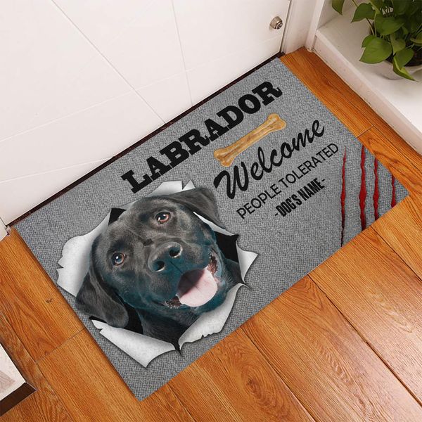 cloocl labrador carpets doormats 3d graphic welcome people tolerated floor mat diy dog name funny kitchen mats
cloocl labrador carpets doormats 3d graphic welcome people tolerated floor mat diy dog name funny kitchen mats