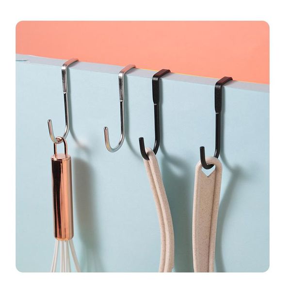 hooks & rails stainless steel door hook cabinet double s-type wall-mounted bathroom organizer rack clothes hat towel kitchen accessories
hooks & rails stainless steel door hook cabinet double s-type wall-mounted bathroom organizer rack clothes hat towel kitchen accessories