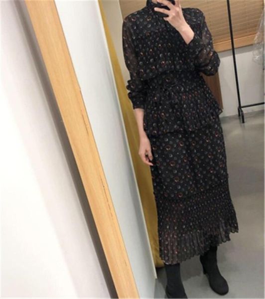 casual dresses rugod floral print vintage chic maxi dress for ladies v-neck long sleeve female autumn elegant women's clothing, Black;gray
casual dresses rugod floral print vintage chic maxi dress for ladies v-neck long sleeve female autumn elegant women's clothing, Black;gray