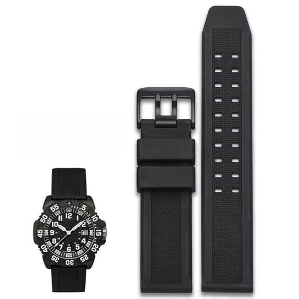 watch bands silicon watchband for l-uminox 7251|3050|3051|6402 wristband 23mm black rubber, Black;brown
watch bands silicon watchband for l-uminox 7251|3050|3051|6402 wristband 23mm black rubber, Black;brown
