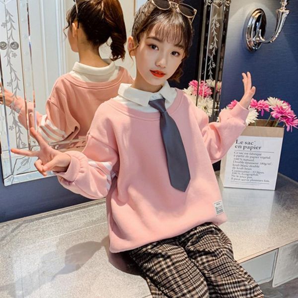 hoodies & sweatshirts girls' kids 2021 sweet plus velvet thicken warm winter autumn cotton upper garment fleece children's clothin, Black
hoodies & sweatshirts girls' kids 2021 sweet plus velvet thicken warm winter autumn cotton upper garment fleece children's clothin, Black