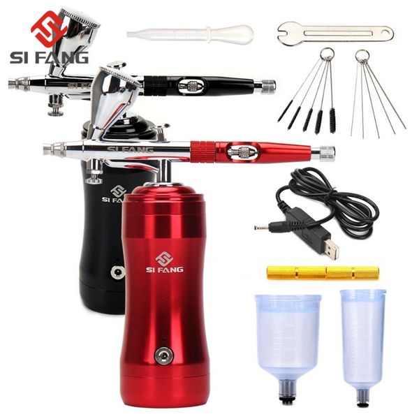 professional spray guns 0.3mm air compressor gun kit air-brush paint airbrush for nail art tattoo craft model spraying sprayer tools
professional spray guns 0.3mm air compressor gun kit air-brush paint airbrush for nail art tattoo craft model spraying sprayer tools