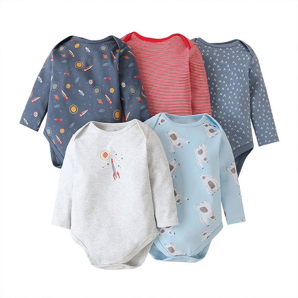 2021 new cartoon newborn girls spring autumn baby clothes boys cotton long sleeve toddler rompers 6-24 months mcq1, Blue
2021 new cartoon newborn girls spring autumn baby clothes boys cotton long sleeve toddler rompers 6-24 months mcq1, Blue