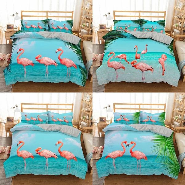 bedding sets design flamingo duvet cover leaf set soft bedclothes 2/3pcs simple home textiles blue bedspread dropshippping
bedding sets design flamingo duvet cover leaf set soft bedclothes 2/3pcs simple home textiles blue bedspread dropshippping