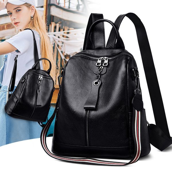 first layer cowhide women's bag autumn winter backpack korean fashion soft leather travel
first layer cowhide women's bag autumn winter backpack korean fashion soft leather travel