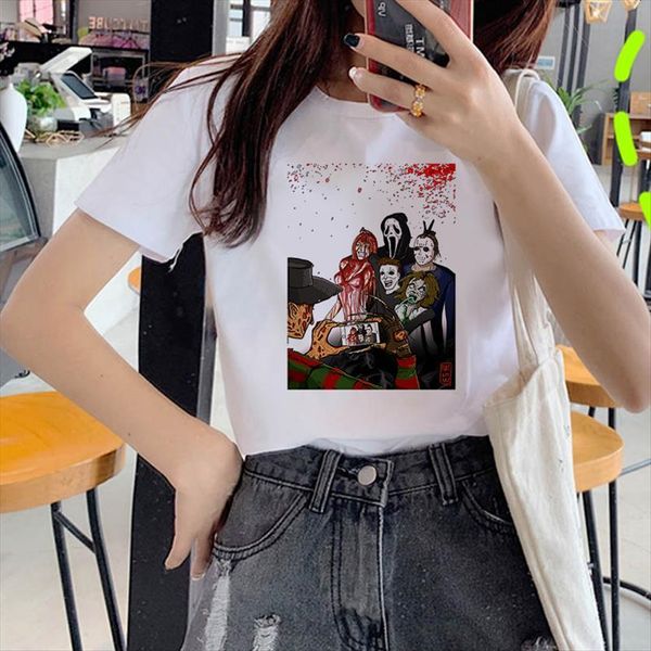 clown funny short joker sleeve women t shirts graphic tees casual harajuku kawaii tee, White
clown funny short joker sleeve women t shirts graphic tees casual harajuku kawaii tee, White