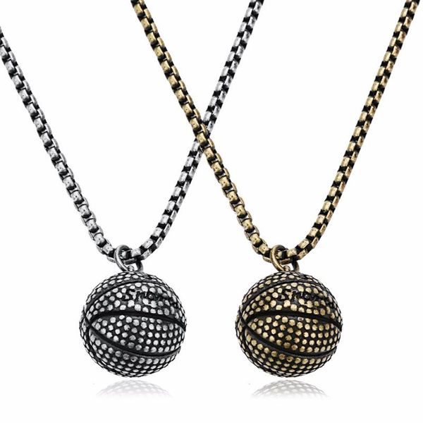 pendant necklaces louleur sports basketball punk pendants stainless steel charms choker statement for men jewelry, Silver 
pendant necklaces louleur sports basketball punk pendants stainless steel charms choker statement for men jewelry, Silver