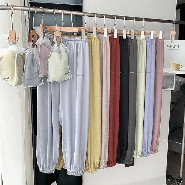 3510# summer aoonhome english alphabet embroidered cool pants loose and thin women's casual, Black;white
3510# summer aoonhome english alphabet embroidered cool pants loose and thin women's casual, Black;white