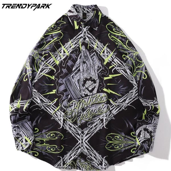 men's casual shirts streetwear hip hop ink jellyfish tie-dye print shirt fashion harajuku loose long sleeve blouse button, White;black
men's casual shirts streetwear hip hop ink jellyfish tie-dye print shirt fashion harajuku loose long sleeve blouse button, White;black