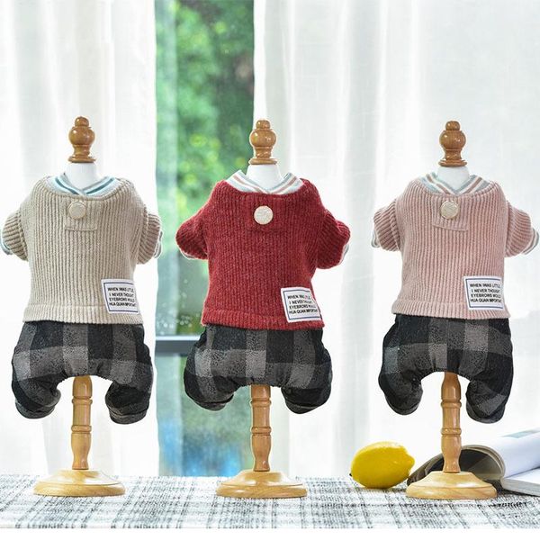 dog apparel red pink yellow colors s-xxl sizes thick warm clothes for dogs 2021 autumn and winter four leg jumpsuits pet accessories
dog apparel red pink yellow colors s-xxl sizes thick warm clothes for dogs 2021 autumn and winter four leg jumpsuits pet accessories