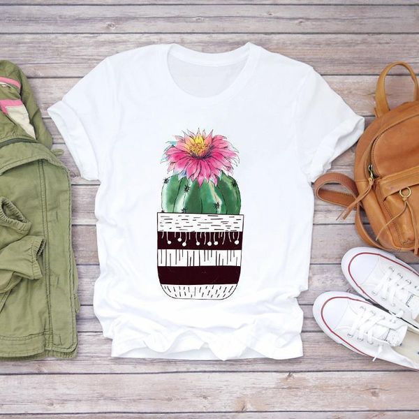 women cactus plant cute floral short sleeve printed 90s lady t-shirts t shirt ladies womens graphic female tee t-shirt, White
women cactus plant cute floral short sleeve printed 90s lady t-shirts t shirt ladies womens graphic female tee t-shirt, White